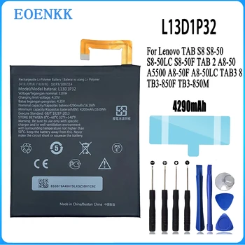 L13D1P32 lenovo için batarya Lepad 8 inç A8-50 A5500 S8-50 Tab 3 TB3-850F TB3-850M Tablet Orijinal Kapasiteli Piller Bateria