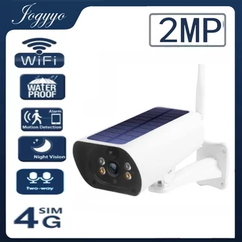 Güneş Güvenlik Powered Kamera Kablosuz Gece Görüş PİR ile Gözetim Kamera IP66 su Geçirmez Açık IP Cam Tespit WİFİ 2MP 