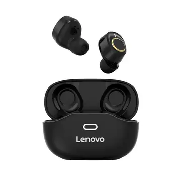 2 Adet Lenovo X18 kablosuz kulaklık Şarj Edilebilir Dokunmatik Kontrol Kulak Mini Bluetooth uyumlu 5.0 Çift stereo kulaklıklar