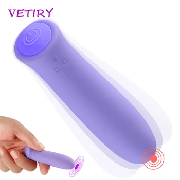 Kurşun vibratör Kadınlar için 7 Hızları Anal Yapay Penis Vibratör g-spot Masaj Meme Klitoris Stimülatörü Yetişkin Seks Oyuncakları USB Şarj