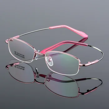 Moda Kadın Gözlük Çerçevesi Bellek Alaşım Gözlük Tam Jant Çerçeveleri Vintage Bayan Gözlük Optik Gözlük Çerçevesi 2019 Yeni