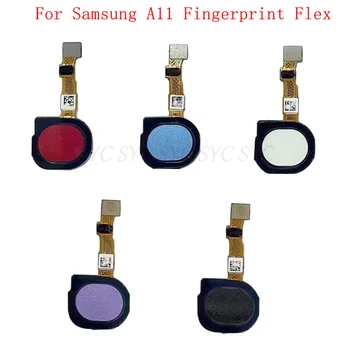 Ev Düğmesi Parmak İzi Sensörü Flex Kablo Şerit Samsung A11 A115 M11 M115 Dokunmatik Sensör Flex Onarım Parçaları
