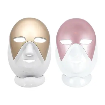 Ev güzellik için LED yüz maskesi ışık tedavisi cilt gençleştirme
