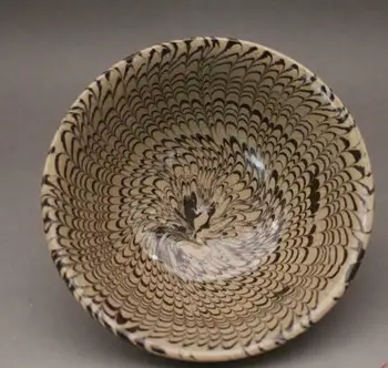 Çin antika porselen Song Hanedanı El Yapımı Bükülmüş porselen Çay bardağı