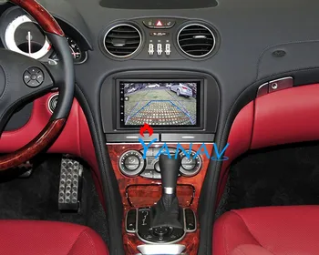 Dikey Ekran Araba Navigasyon GPS-Mercedes Benz sl500-2003 değiştirmeden navigasyon multimedya sistemi Radyo Stereo oyun