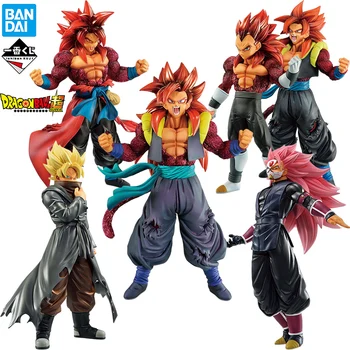 BANDAİ Ichiban KUJİ dragon topu Süper Kahraman Süper Saiya 4 Son Goku Vegeta Gogeta PVC Anime Aksiyon Figürleri Modeli Koleksiyonu Oyuncak