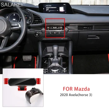 Taşınabilir Araç cep telefonu Standı Mazda Axela 20 İçin Mazda 3 Axela İçin BP 2020 2021 2022 Hava Çıkış Yerçekimi akıllı telefon standı Otomatik Acc