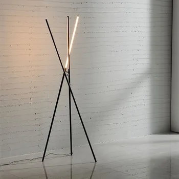 Knox Zemin Lambası Sanat Tasarım tripod zemin lambası Ev Yatak Odası Salon Loft Nordic Dekor Kapalı Başucu oturma odası ayakta ışık