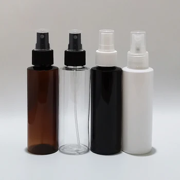 30 adet, 120ml Şeffaf Sprey pet şişe Boş kozmetik kabı 4oz Plastik Sıvı Parfüm Sprey Şişesi