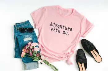 Sugarbaby Macera Gömlek Seyahat Komik T shirt Kadın Grafik Tees wanderlust tumblr genç Giyim Yürüyüş Hediye Kadınlar için Tops