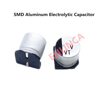 60 adet / grup 35v 470uf SMD Alüminyum Elektrolitik Kapasitörler boyutu 10*10mm 470uf 35v