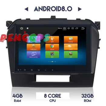 Android 10.0 Araba Radyo Stereo Ana Ünite GPS Suzuki Vitara Grand 2015 için 2016 2017 2018 araç DVD oynatıcı Oynatıcı Multimedya Otomatik Video