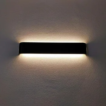 Led kapalı duvar lambaları Modern Minimalist başucu odası banyo aynası ışık koridor Lampara De Pared Cocina