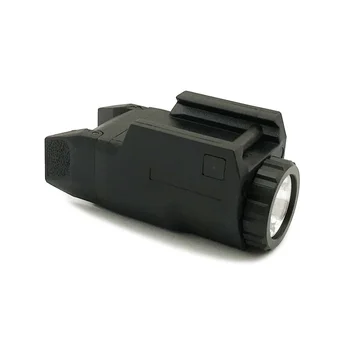 Taktik kompakt APL Glock tabanca ışık sabit / anlık / Strobe APL-C el feneri LED beyaz ışık siyah