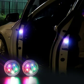 Ücretsiz modifikasyon kablosuz araba-styling led ışık Anti çarpışma araba kapı ışık