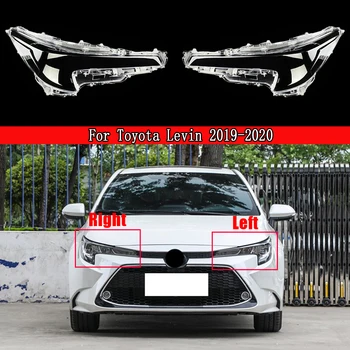 Araba Far Kabuk Lamba Gölge Şeffaf Kapak Far Cam Far lens kapağı Toyota Levin 2019 İçin 2020