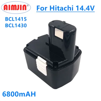 Orijinal 14.4 V 6800mAh Değiştirilebilir Güç Aracı Pil için Hitachi BCL1430 CJ14DL DH14DL EBL1430 BCL1430 BCL1415 Nİ-CD Pil