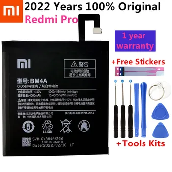 100 % Orijinal Yedek yeni BM4A Pil 4000 mAh Xiaomi Hongmi Pro için Pil stokta Takip numarası İle