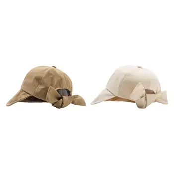 Kadın At Kuyruğu siperlikli şapka Rahat Yay plaj şapkası, Güneş Koruma Geniş Ağız güneş şapkası, Güneşlik Şapka Tatil Bisiklet Tatil Plaj