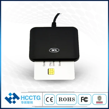 Taşınabilir Akıllı Kart Okuyucu İle Uyumlu PS / SC USB Arabirim Okuyucu ACR39U-U1