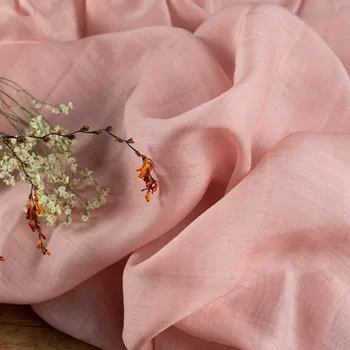 Doğal saf rami kumaş Cornus tozu doku Marka sipariş özel elbise gömlek elbise dikiş