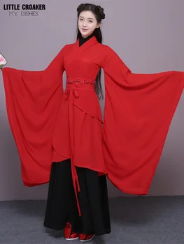 Yeni Çin Antik dans kostümü Elbise Cosplay Kostüm Çin Geleneksel Kostüm Antik Tang Hanedanı kadın Hanfu Elbiseler