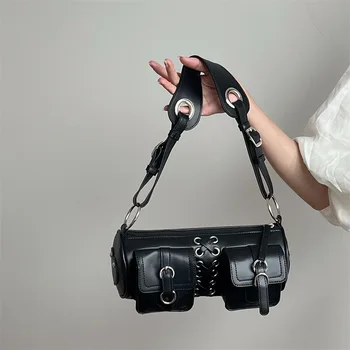 Çanta 2022 Yeni Kadın Koyu Babes Koltukaltı Çanta Premium Doku Kayış Tasarımı omuzdan askili çanta Çok Yönlü Crossbody Çanta