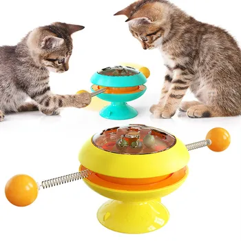 Kedi Oyuncak Komik Pikap Kedi İnteraktif Oyuncak Yavru Teaser Vantuz Catnip Oyuncak Pet Bulmaca Eğitim Oyuncak Evcil Hayvan Ürünleri