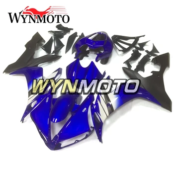 Komple ABS Enjeksiyon Plastik Laminer Akış Yamaha YZF1000 R1 Yıl 2004 - 2006 04 05 06 Kaporta Kiti Motosiklet Kraliyet Mavi Siyah
